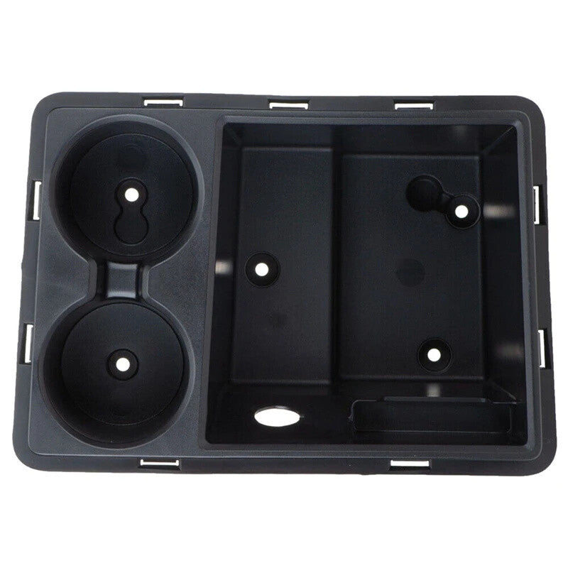 Full-center console cup holders and box storage for 2010-16 for Dodge Rams 1QR15DX9AA