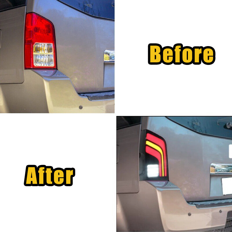 Left Right LED Tail Light Rear Brake Turn Signal Lamp for Nissan Pathfinder 2006