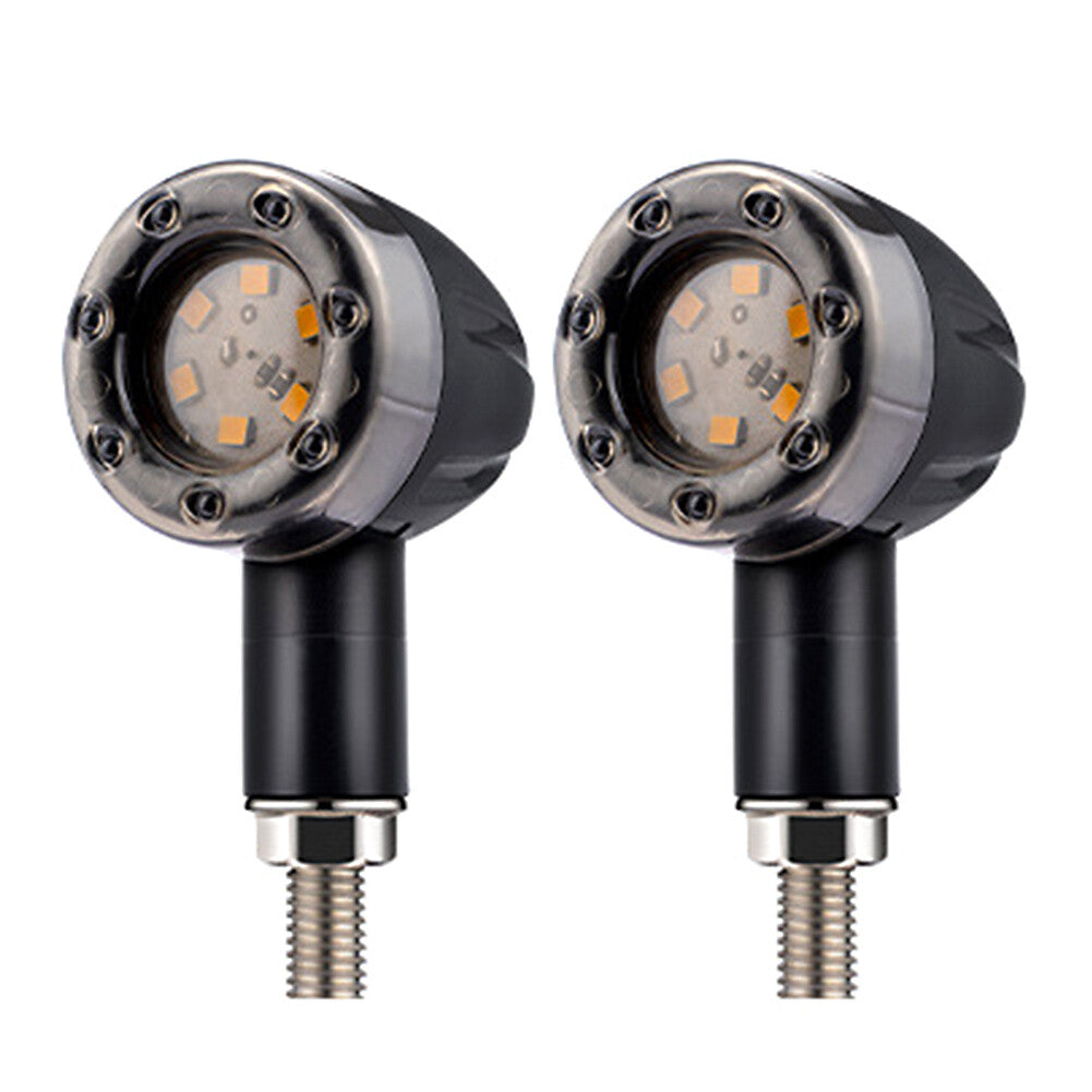 for Harley Cafe Racer Motor LED Brake Running Turn Signal Tail Light 2pcs
