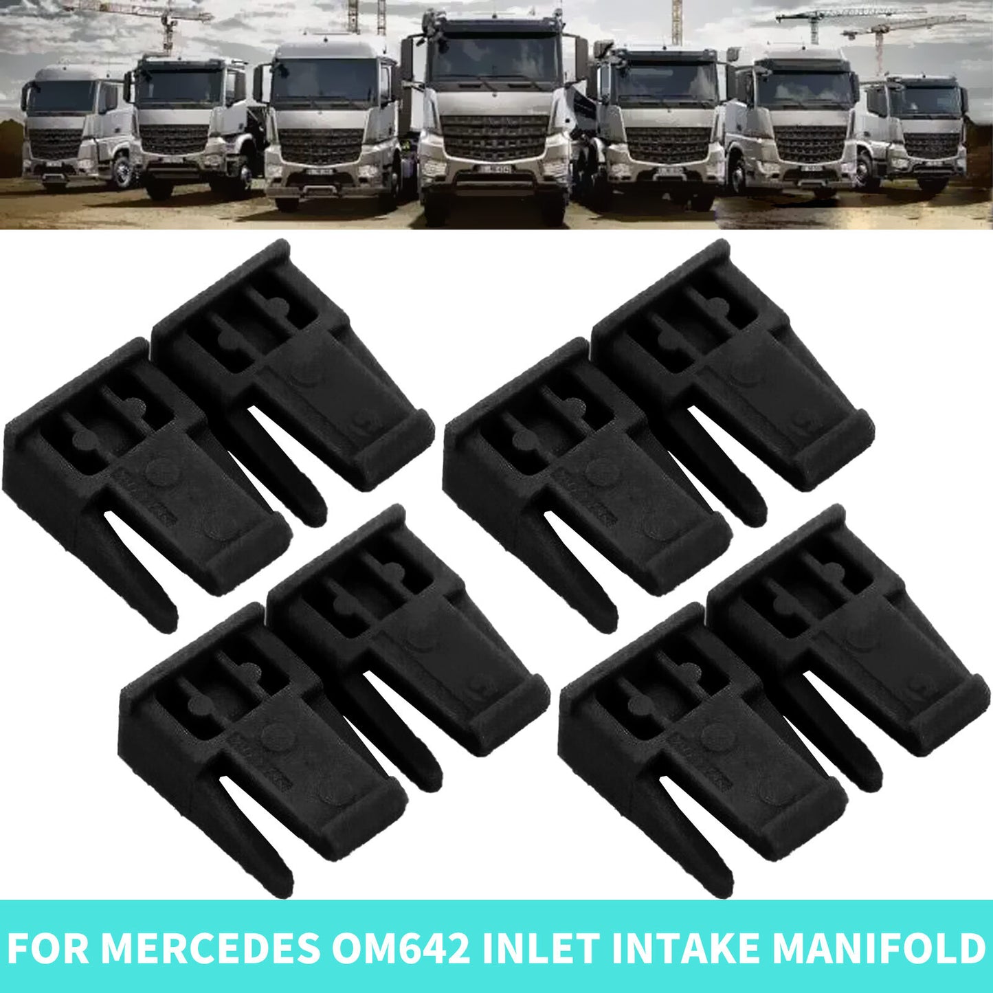 Suitable for Mercedes-Benz 3.0L 4-piece intake manifold link ball socket A6420910150 AT