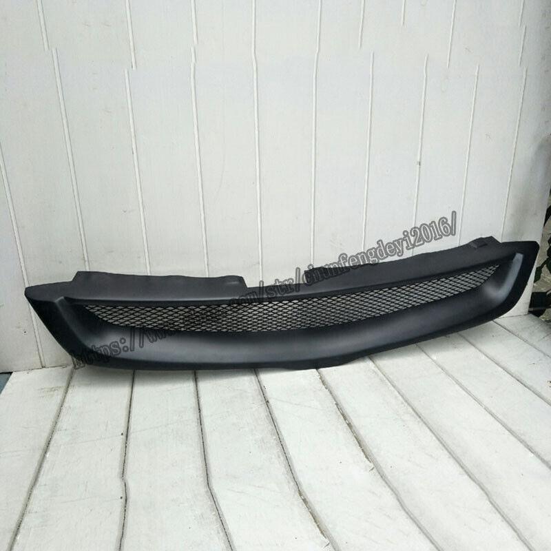Matte Black for Honda Accord 7th 2003-07 Car Front Bumper Mesh Front Grille FRP