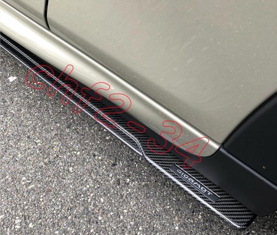 Suitable for Mini Cooper F55 Real Carbon AG style car side skirts, extended boiler 14-24