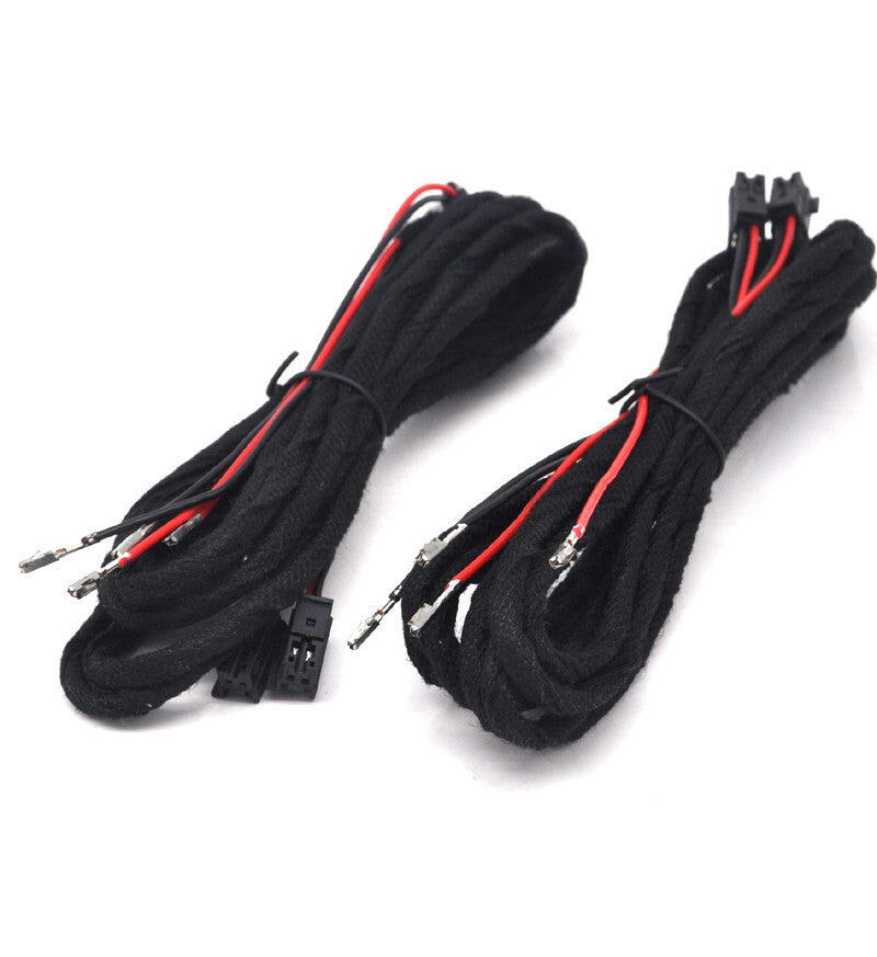 4x Retrofit Door light Cable step courtesy for Mercedes W205 C W212 W213 E GLC v