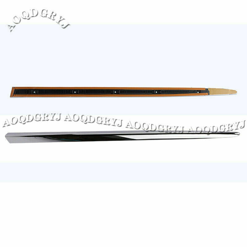 4P For 2016 2017-2021 for LEXUS LX570 Chrome Side Door Body Molding Panel Strip Trim