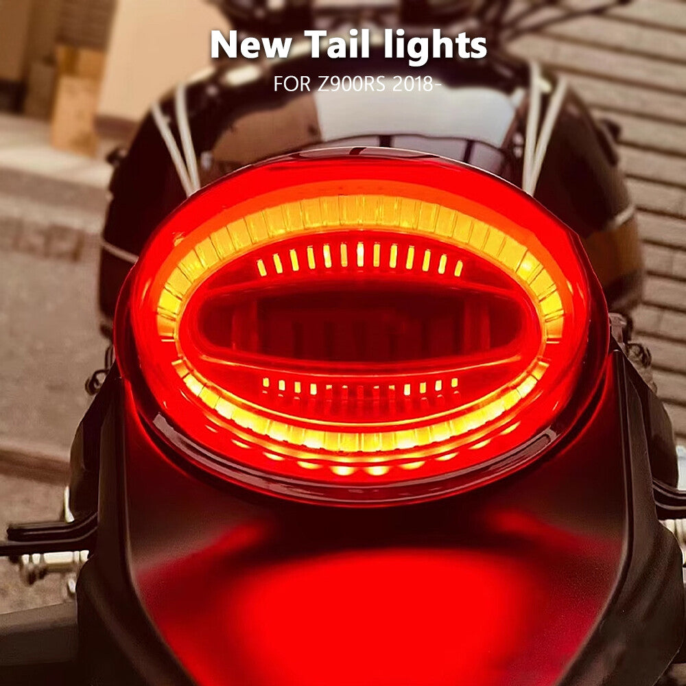 LED Taillight Rear Brake Light Indicator Lamp for KAWASAKI Z900RS 2018 20-23