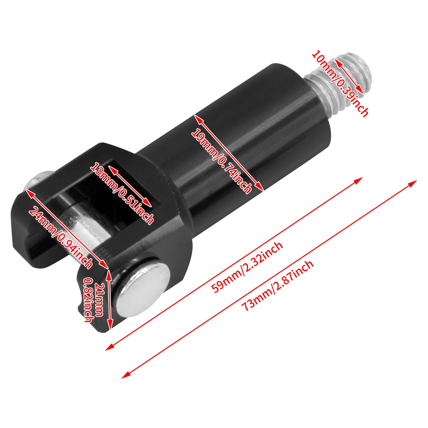 Black 2.25 Passenger Foot Pegs Support Mount for Harley Softail Fat Boy 00-2006