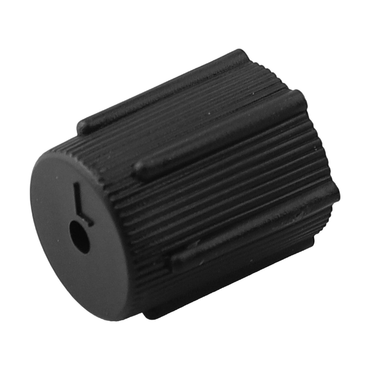 ABS Plastic Car AC Valve Cap Kit 2pcs Dust Covers High 16mm and Low 13mm