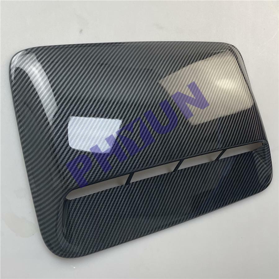 Carbon fiber exterior ABS automotive air vent cover decorative accessory universal - n