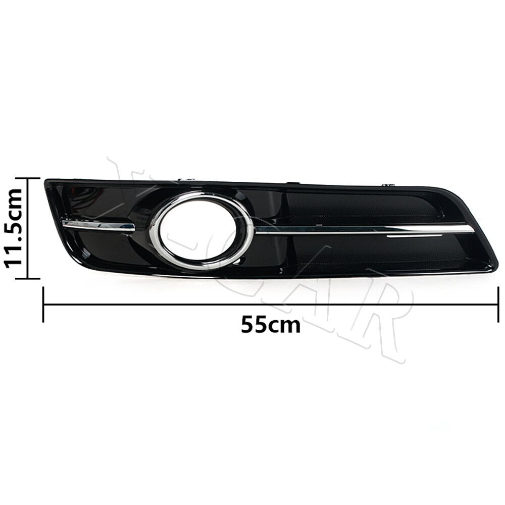 Right Car Front Lower Bumper Fog Lamp Frame Grille Cover for Audi A3 2010-2013