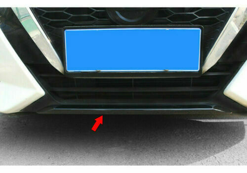 Black Front Bumper Lower Strip Guard Trim ABS for Nissan Sentra Sylphy 2020-2023