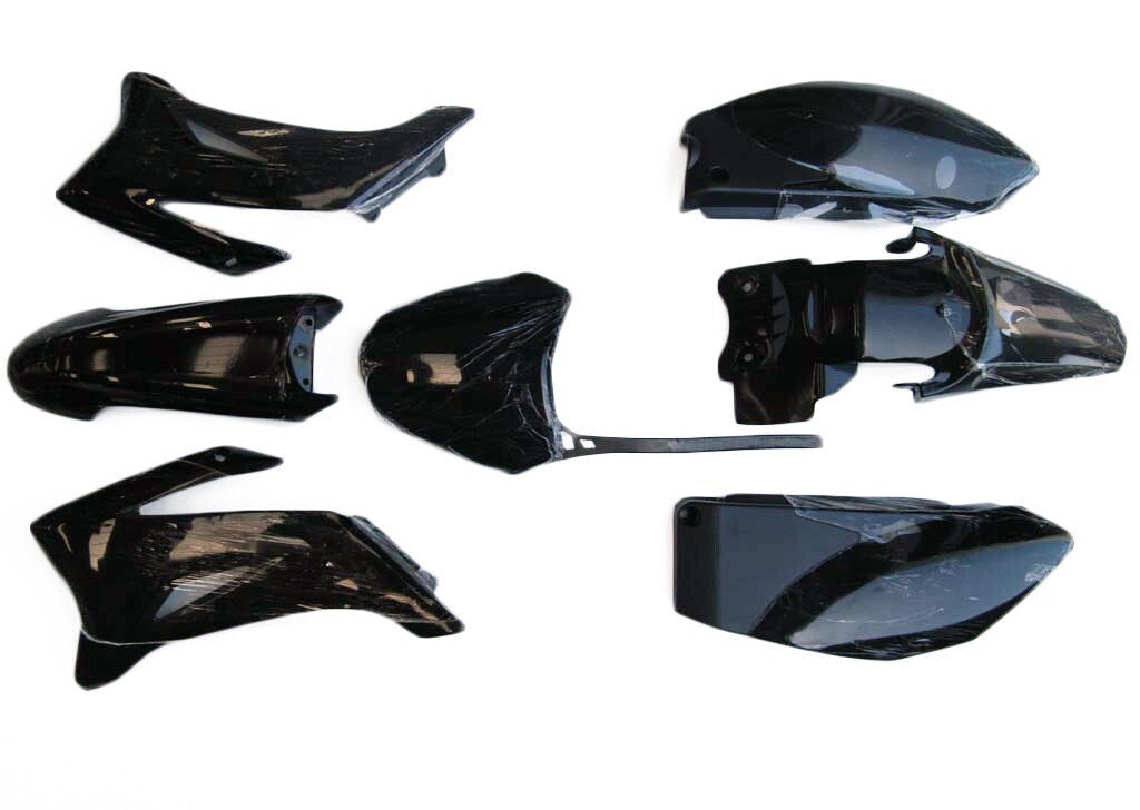 Plastic mudguard kit + high for seat for Yamaha TTR110 Pit Trail Dirt bike