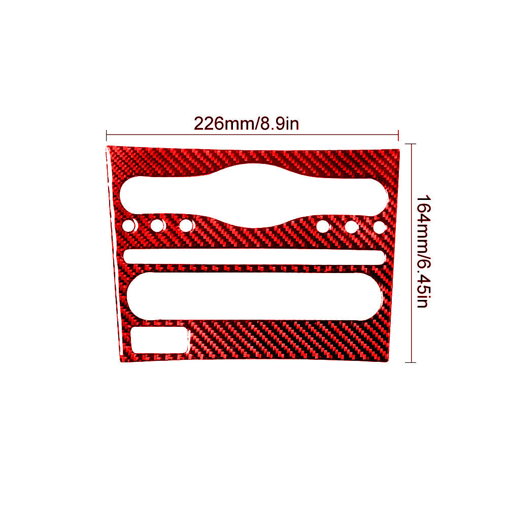 Carbon Fiber Front Door Handle Button Trim For Silverado/tahoe/ for sierra 2007-2014 v