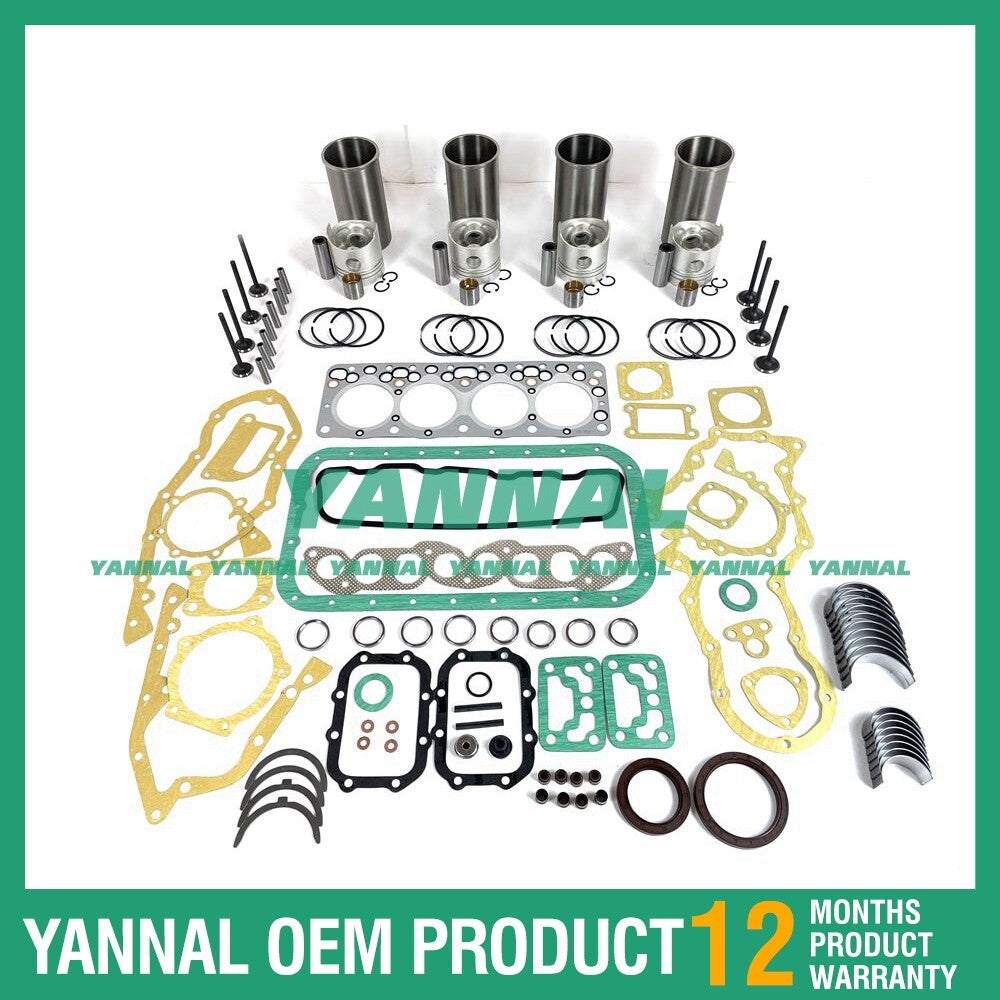 4-piece SD25 engine overhaul and rebuild kit for Nissan diesel engines