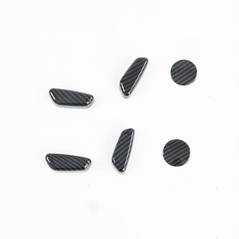 for Ford F-150 F150 2017-2020 6PCS Car for Seat Adjustment Switch Button Cover Trim