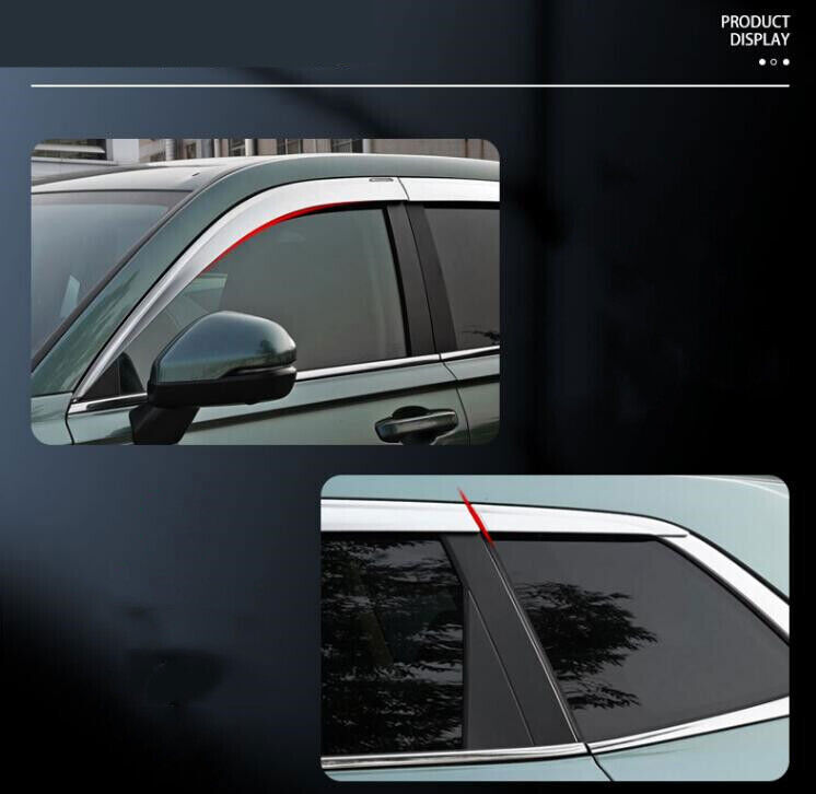 for Honda CR-V CRV 2023+ Silvery Window Visor Vent Shades Sun Rain Guard n