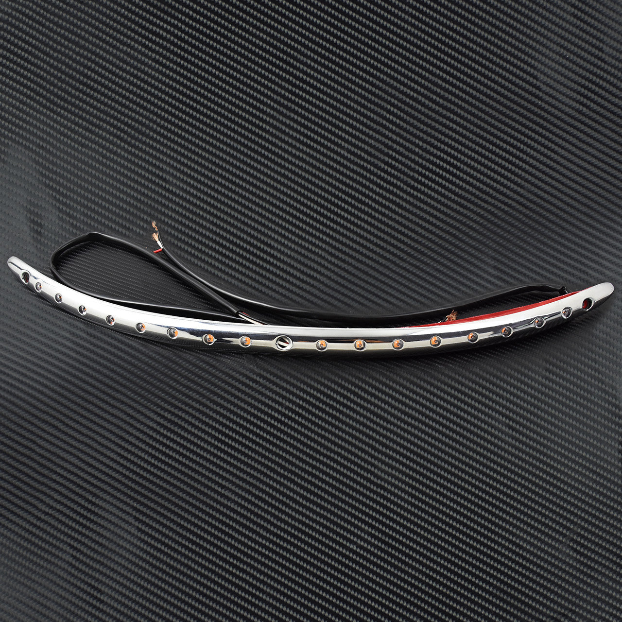 Windshield Trim Turn Signal LED Light Fit for Harley Touring Electra Glide 14-20