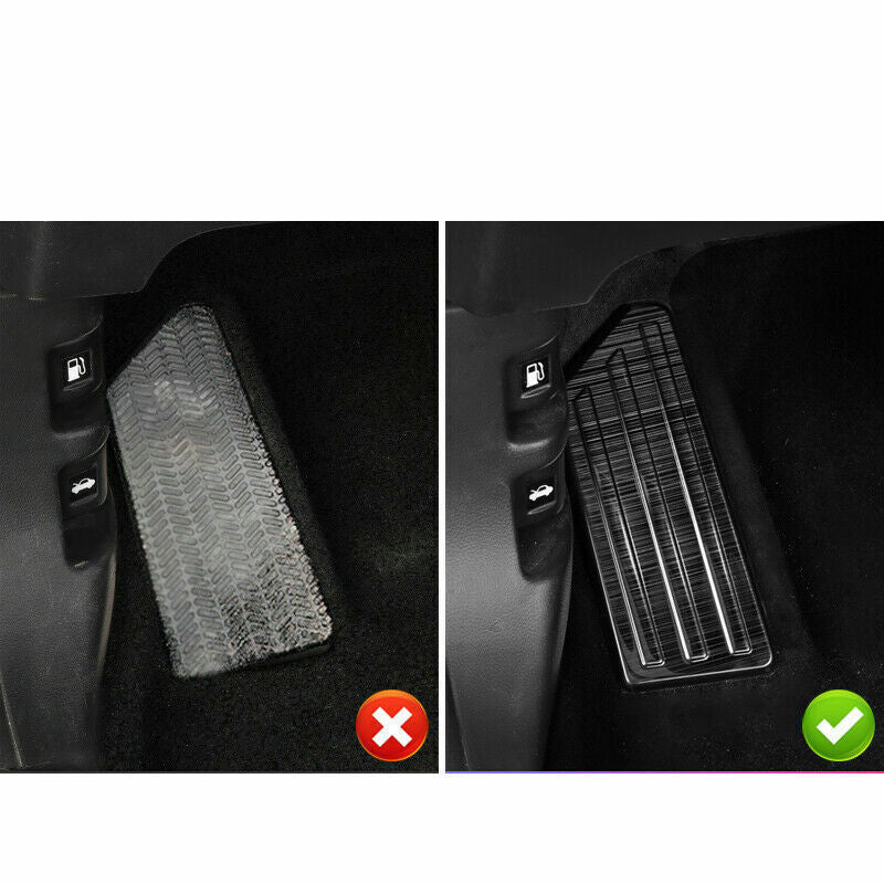 Put Feet Pad Pedal Cover Trim 1PCS for Honda CRV CR-V 2017-2022 Black Titanium