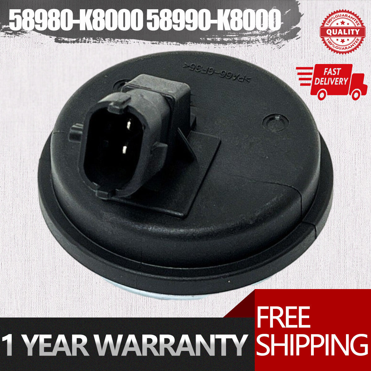2PCS Rear LHRH ABS Bearing Sensor for Hyundai for Kia KX1 PEGAS 2018+
