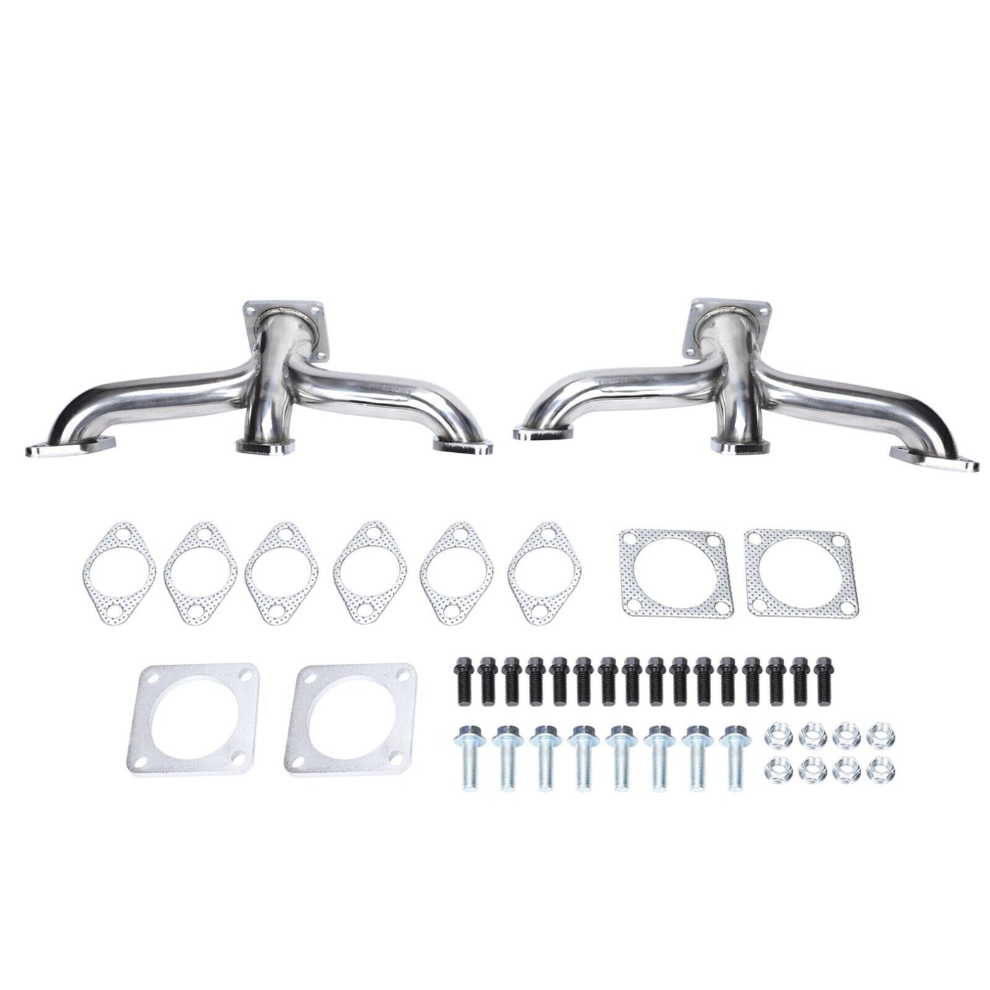 Manifold Headers Exhaust Header For 1932-53 for Ford Flathead V8 Pickup Truck Shorty