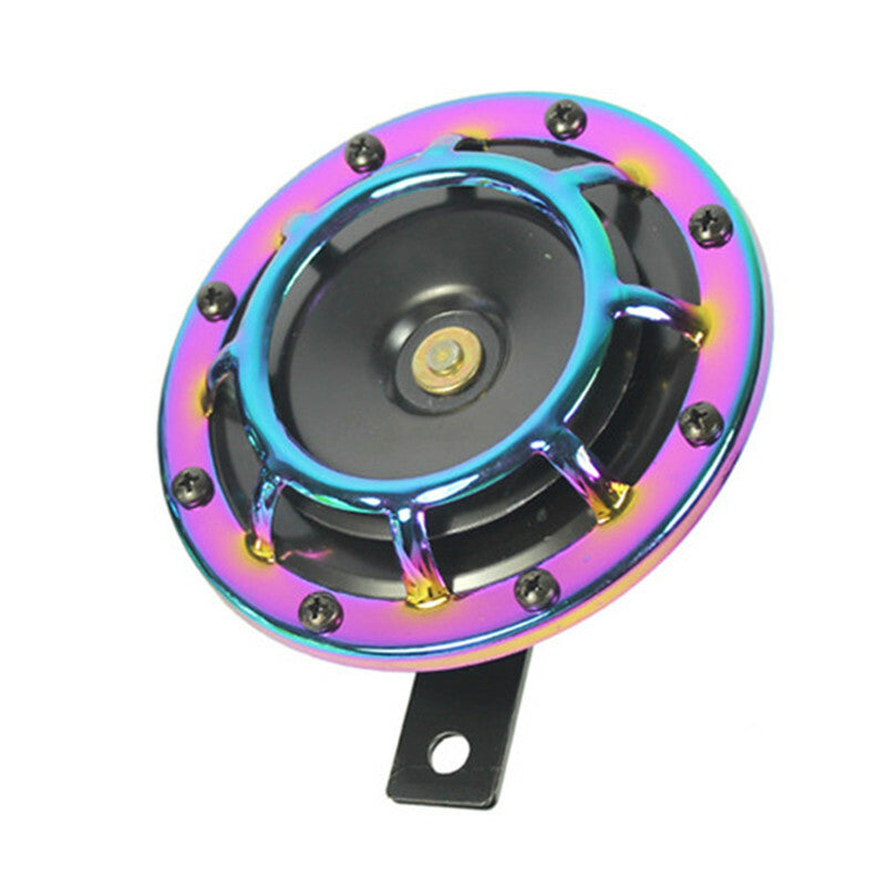 1Pcs 110dB Super Motorcycle Horn Loud Tone Trumpet Compact Electric Blast