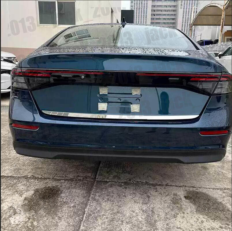 for Honda Accord 2023-2025 Stainless REAR TRUNK TAIL GATE DOOR LID COVER TRIM