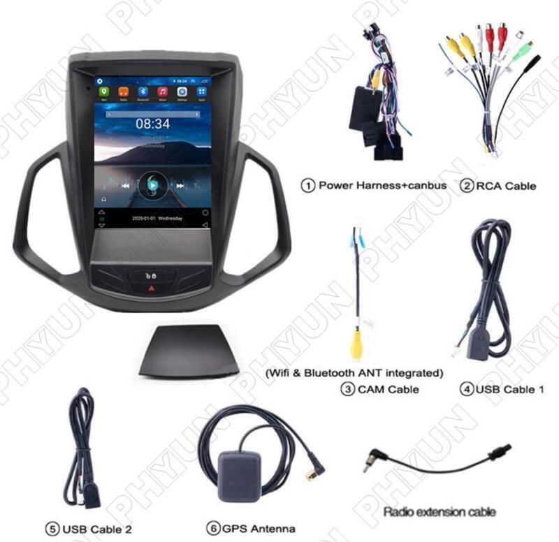 Nav Head Unit 2+32G 9.7 Android 10.1 Stereo Radio GPS For 2013-17 for Ford EcoSport