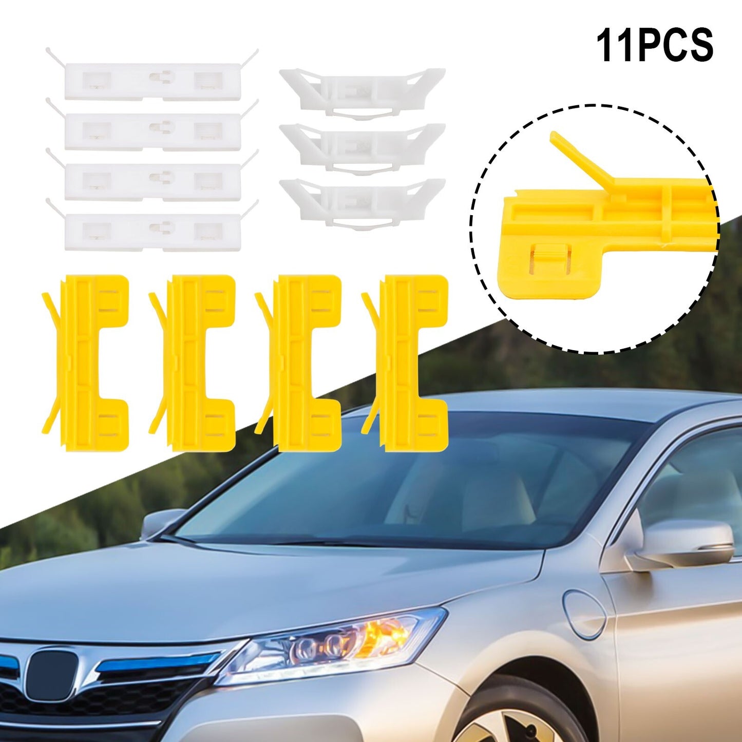 11-Piece Windshield Roof Molding Clip / Suitable for Accord / Suitable for Civic HR-V new