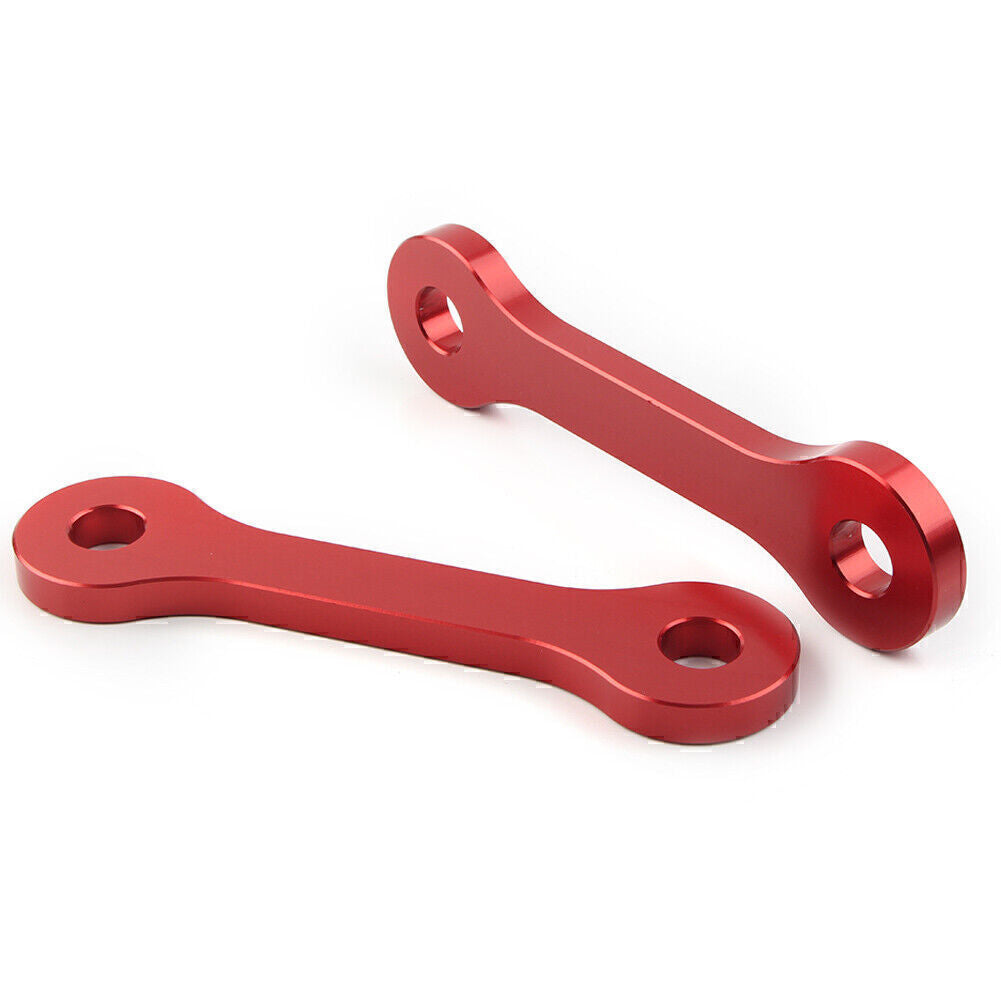 Red Rear Lowering Drop Link Kit Fit for SUZUKI DRZ400E DRZ400S DRZ400SM 2000-2020 19 Q
