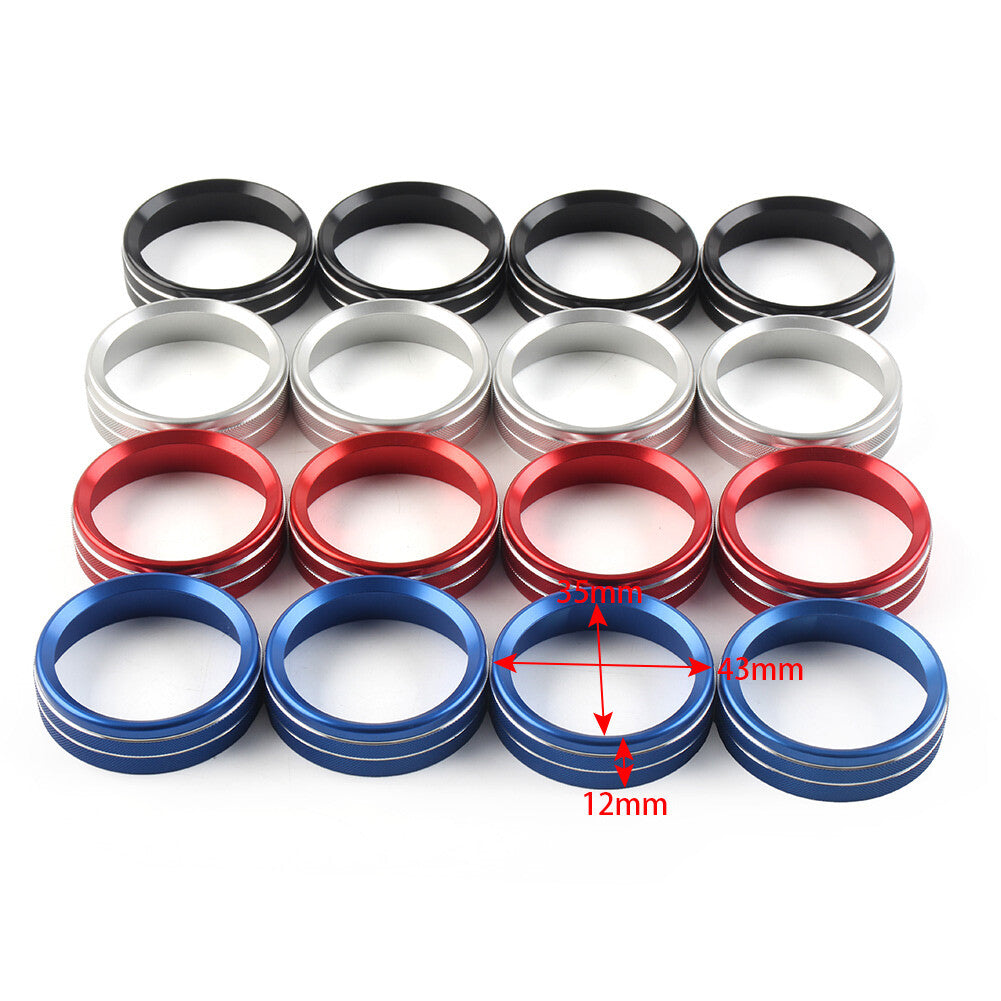 Air Conditioner Switch CD Button Ring Knob Trim FIT for Ford F150 XLT 2015-2020