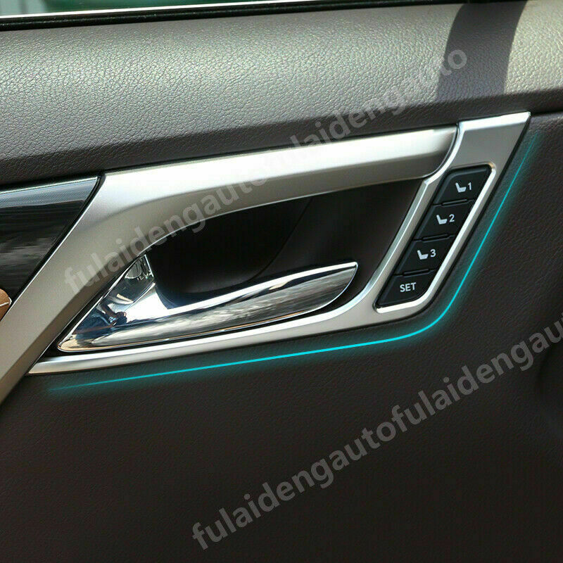 for Lexus RX350/450H 2016-2021 Silver Inner Door Handle Bowl Moulding Cover Trim