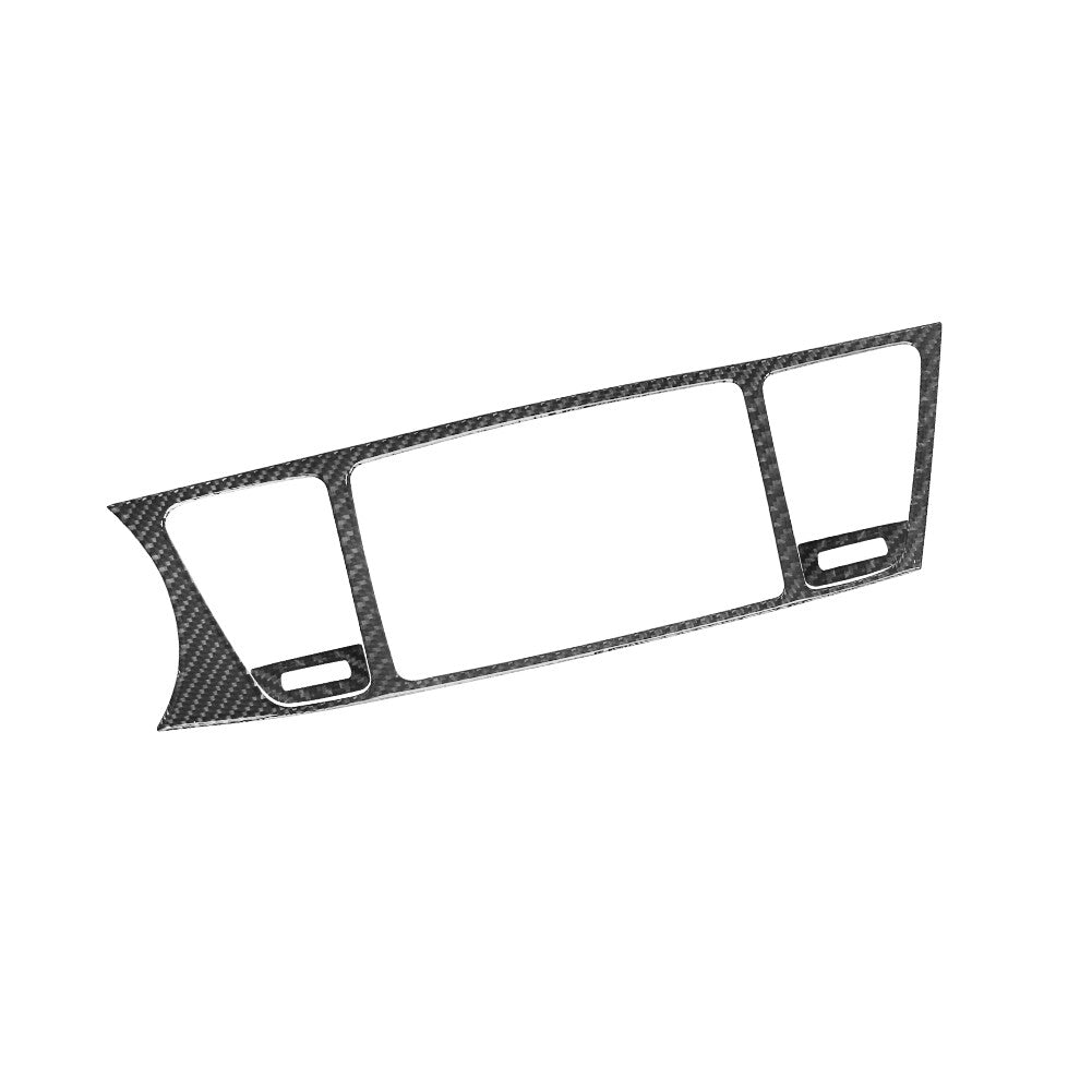 2X Red Carbon Fiber for Seat Button Adjustment Cover Trim For 718 2016-2022 v
