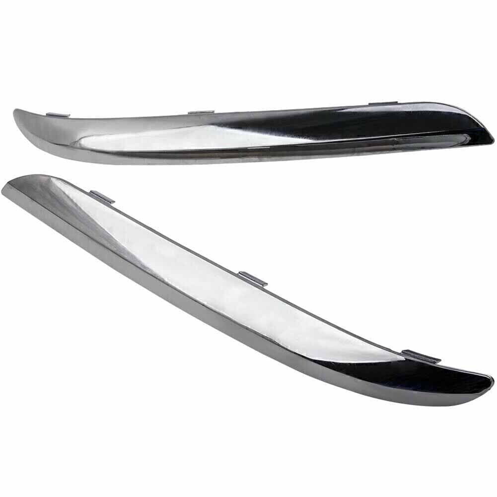 2x Chrome Front Bumper Trim Set Fit for Chrysler 300 Accent 2011-13 2014 68127941AB