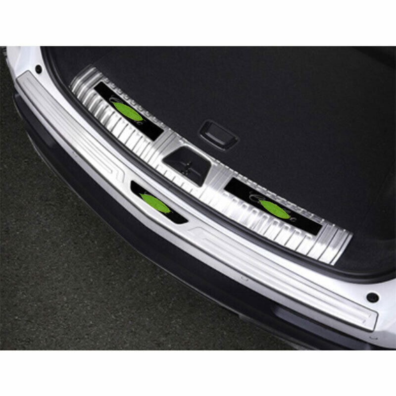 2X Rear Bumper Protector Guard Trim Stainless Steel Fit for Cadillac XT4 2019-23