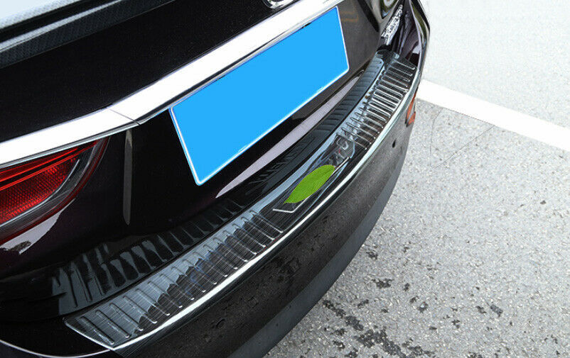 for Mazda 6 Atenza 2020-2021 Rear Bumper Black Sill Trunk Tread Plate Protector