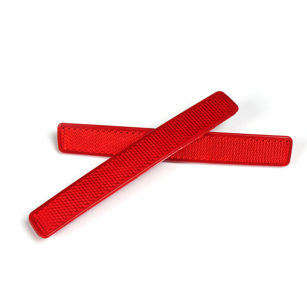 2PCS Red Side Rear Bumper Reflectors Left Right for VW Transporter T5 2004-2015