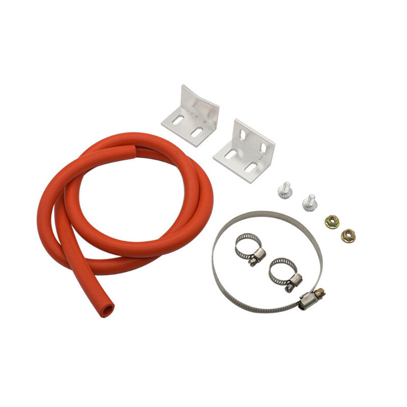 Radiator Coolant Catch Tank Overflow Reservoir Silver Aluminum Silver Universal