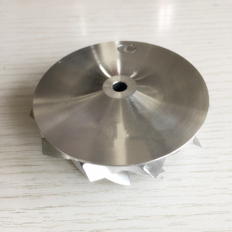 TD04HL 49.62/61.01 mm 6+6 Blade High-Performance Turbine Billet Compressor Wheel