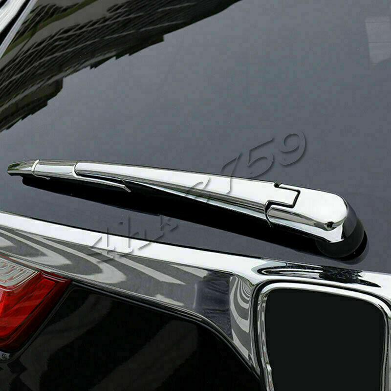 for Honda CR-V CRV 2017-2022 ABS Chrome Rear Window Rain Wiper Nozzle Cover Trim
