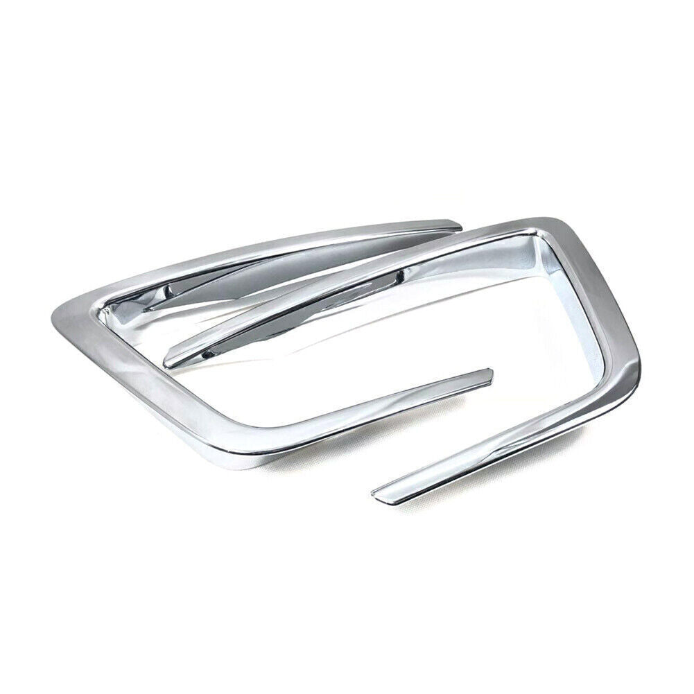 Front Fog Light Cover Lamp Trim Chrome Fit for Ford Expedition XLT (FX4) 2018-2020