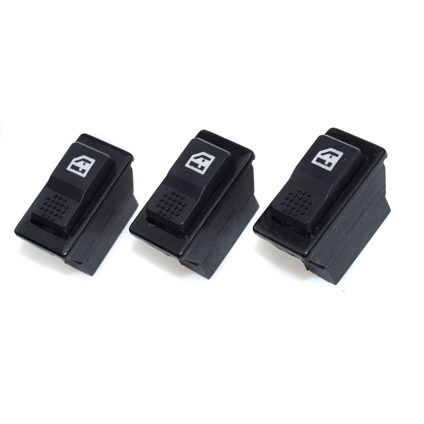 New Power Window Switch 5 Pin Fit Universal 12V 20A Automatic Switch Set 3 Pieces - v