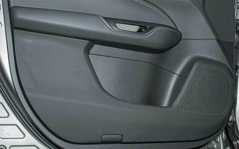 for Volvo XC40 2019 2020 2022 Carbon Fiber Interior Navigation Frame Cover Trim v