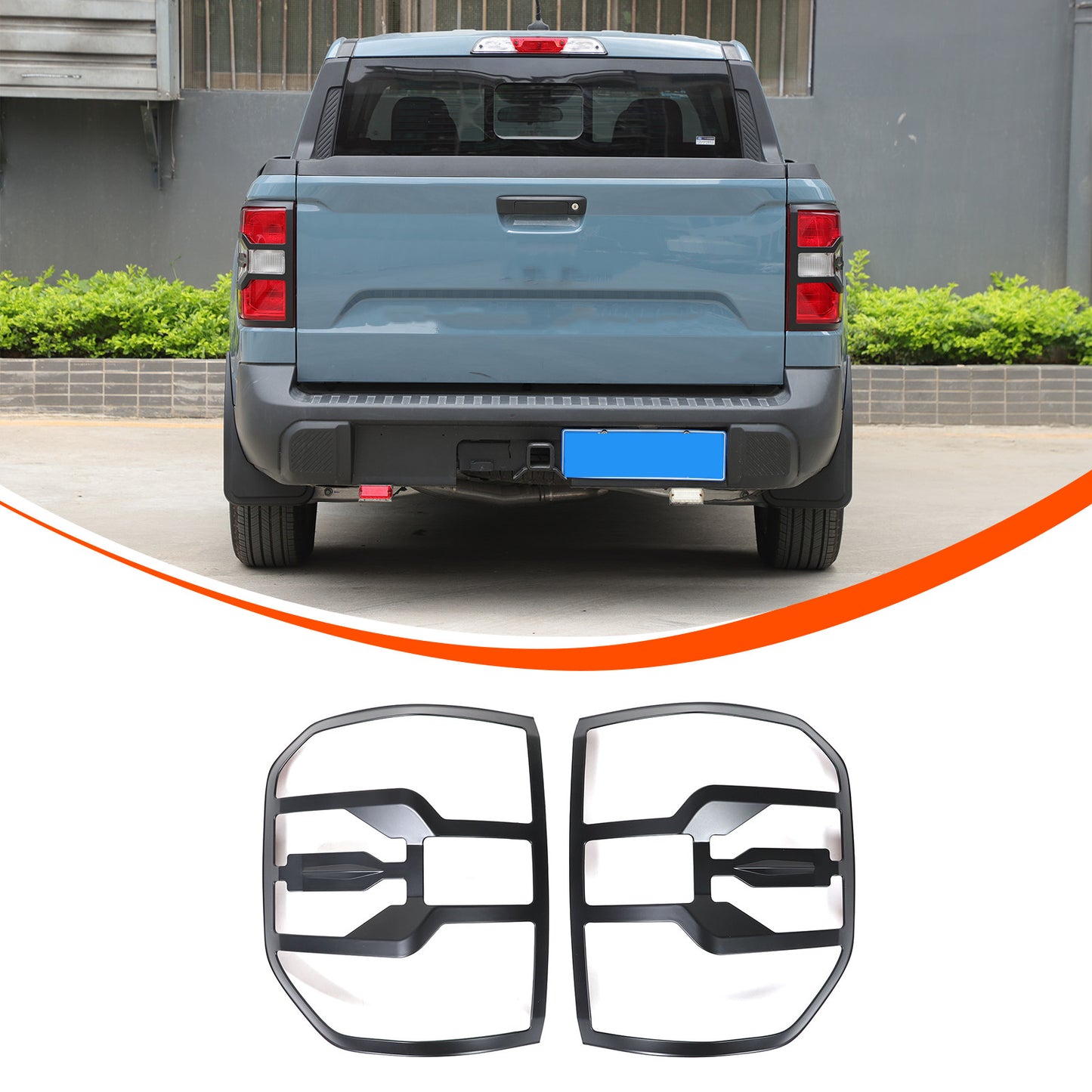 Oak ABS interior communication mode button decorative frame suitable for Maverick 2022+- v