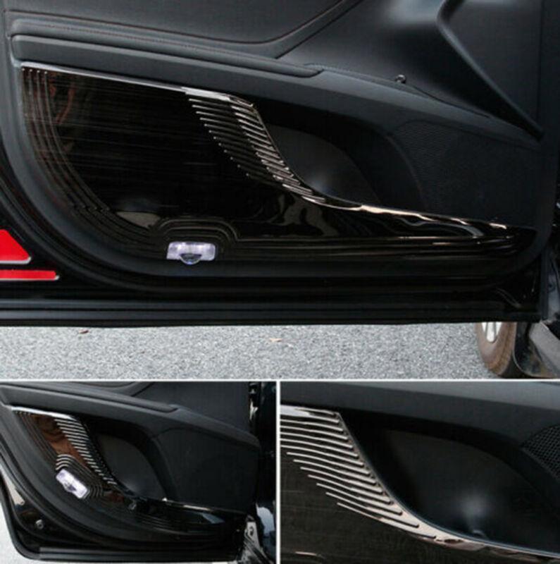 for Toyota for Camry 18-23 Black Inner Door Anti-Kick Panel Molding Cover Trim 4PCS