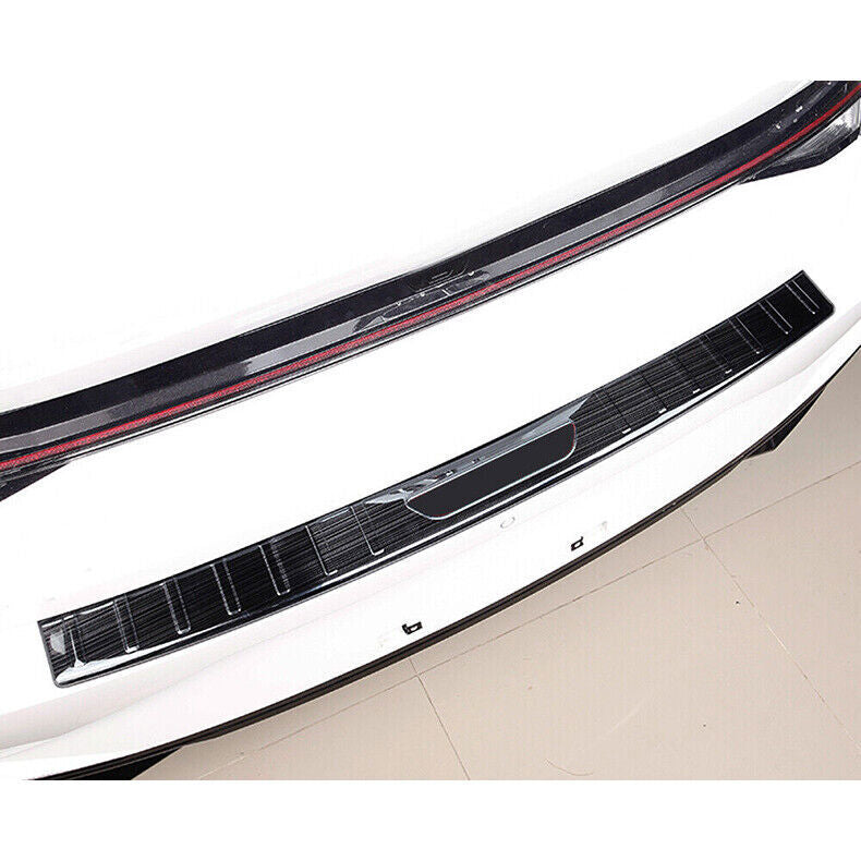 for Hyundai for Elantra 2021-23 Black Steel Rear Bumper Trunk Protector Guard Plate
