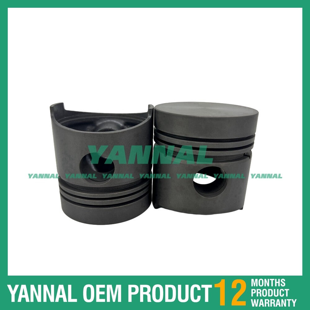 4-piece piston kit for V1500, V1501, V1502, and 4D76 engines - spare parts