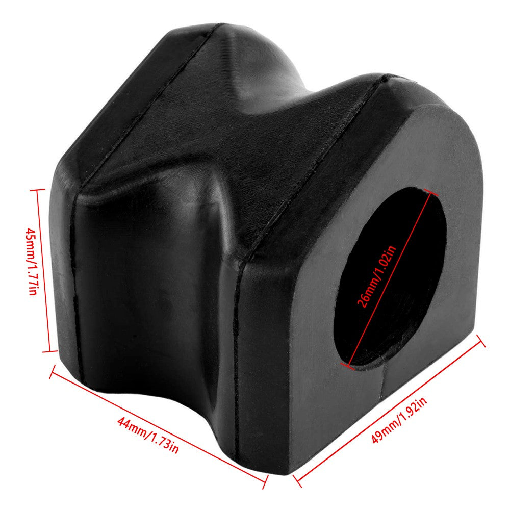 4x Front Sway Bar Bushing Black for Land Cruiser Prado for Lexus GX460 GX470 Q