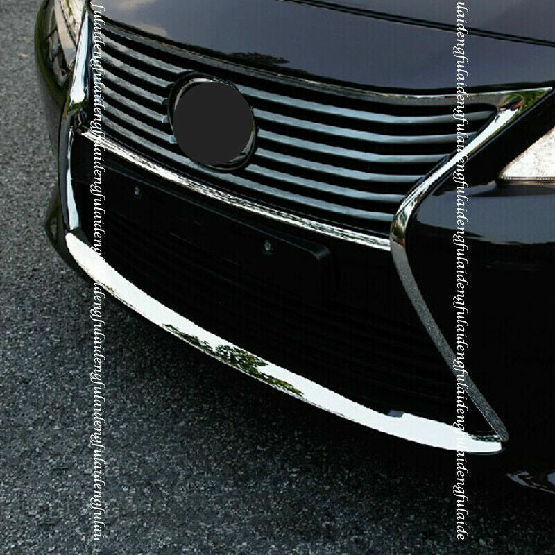 for Lexus ES350 300H 2012-15 Chrome Front Bumper Guard Bottom Lip Moulding Cover