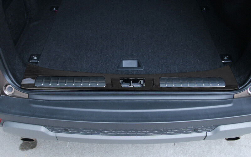 Sill Plate for Range Rover Evoque 2012-2019 Steel Rear Bumper Protector Black