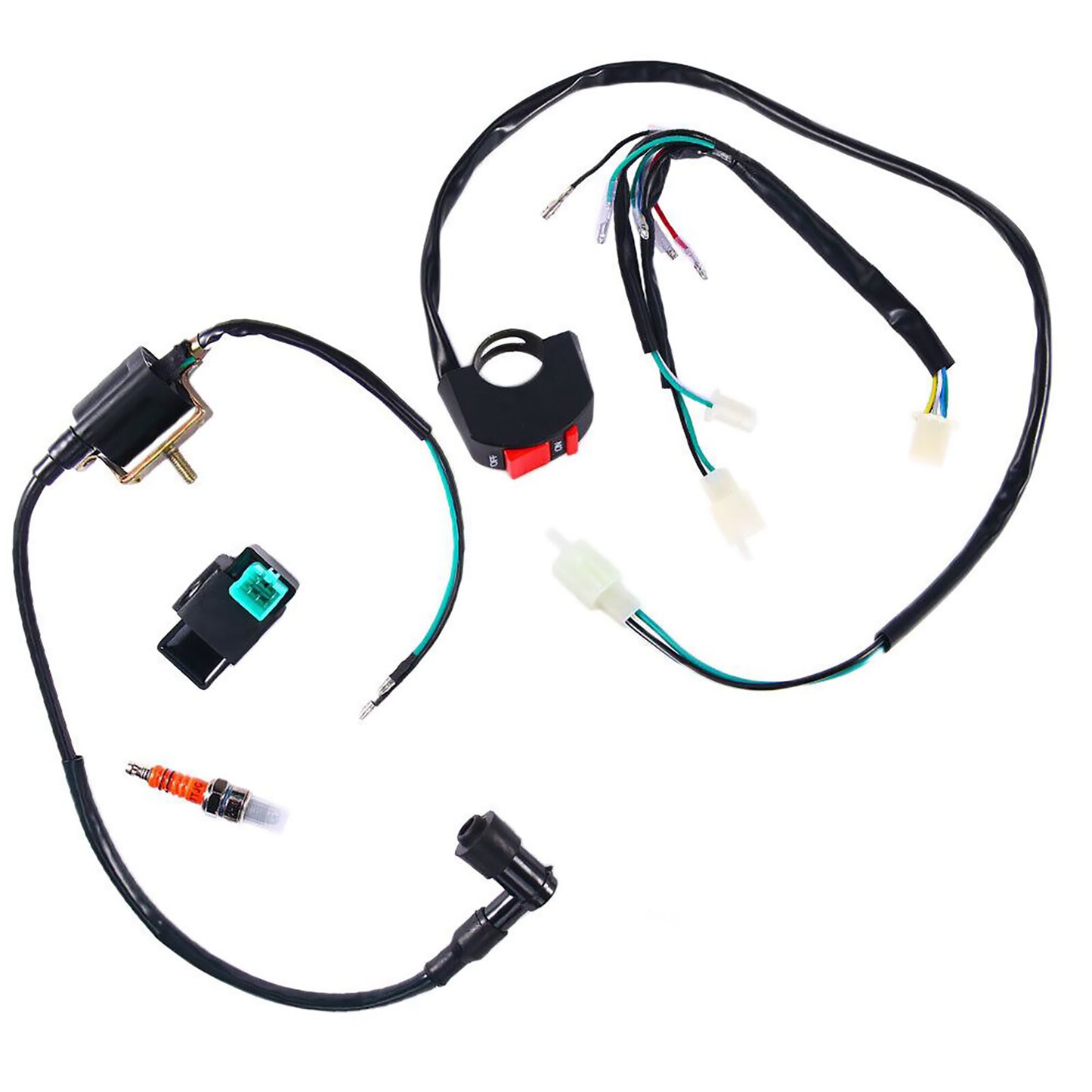 Engine Stop Switch Connector Wiring Loom Harness for Honda 110cc/125cc/140cc