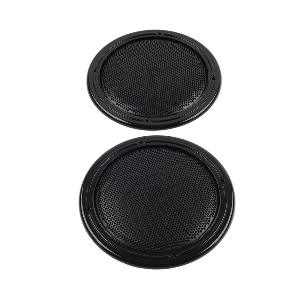 Motorcycle Rear Tour Pack Speaker Pod Grilles for Harley Road Tri Glide FLTRU